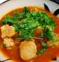 Easy Way Make Sea scallops in tomato onion soup the Delicious Makes you drool