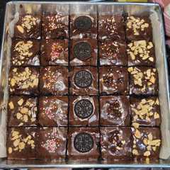 Fudgy brownies tanpa ribet.. no DCC no Margarin রেসিপির প্রধান ছবি