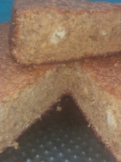 Una foto de Torta de banana, coco y dulce de leche!