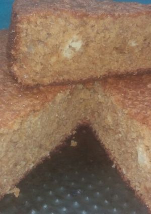 Una foto de Torta de banana, coco y dulce de leche!
