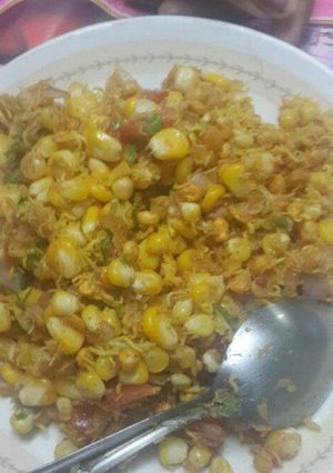 A picture of Corn bhel.