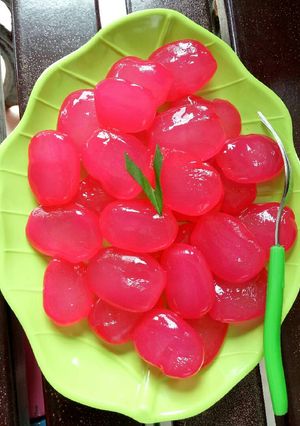 Foto resep Pinki Kolang Kaling manis segar