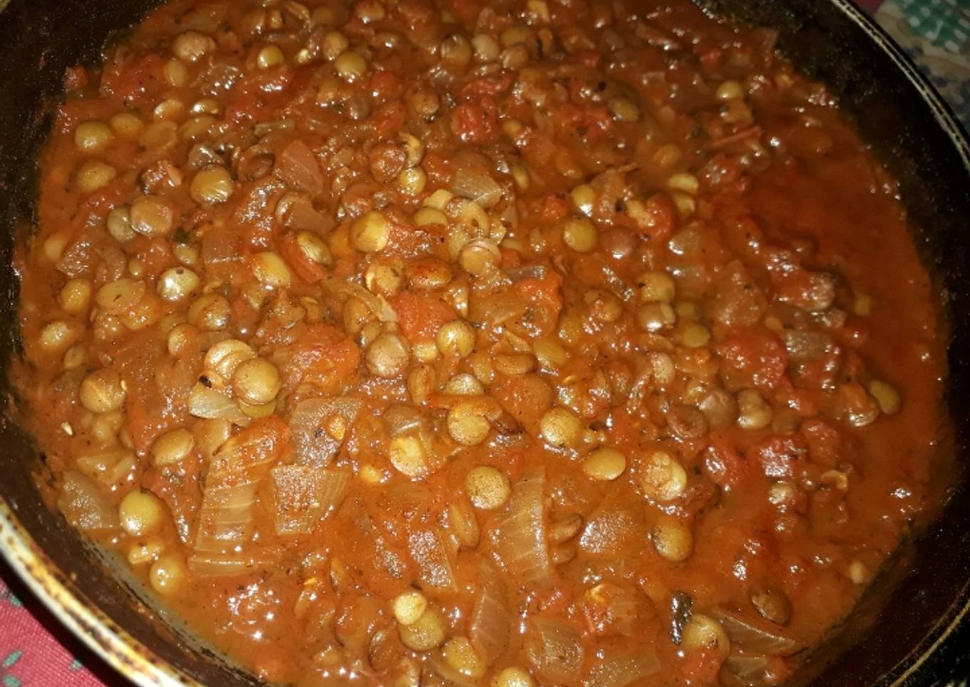 Salsa de lentejas fácil y rica!