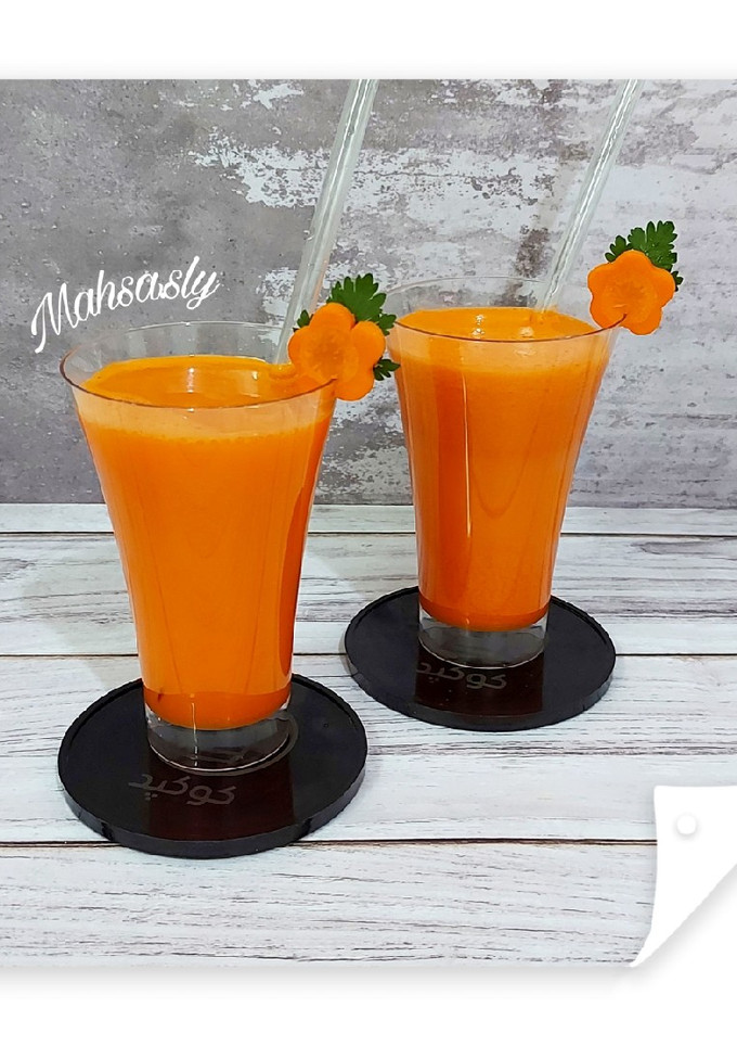 عکسی از دستور 💕 آب هویج و سیب 😍