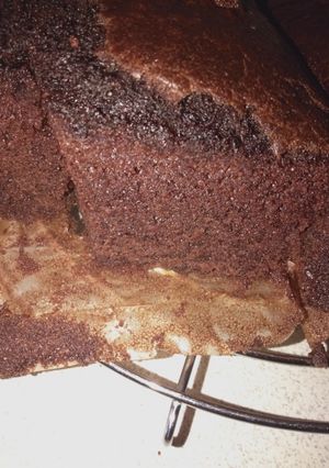 A picture of Moist chocolate cake(Black forest).