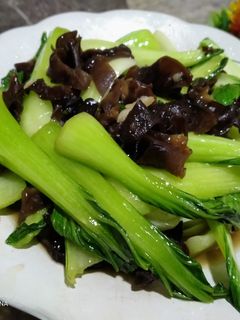 Foto resep Cah pakcoy jamur kuping