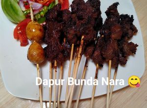 Foto resep Sate Maranggi (serba mateng)