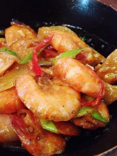 Foto resep Udang bakso pedas manis asam