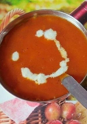A picture of Veg Creamy Healthy Soup.