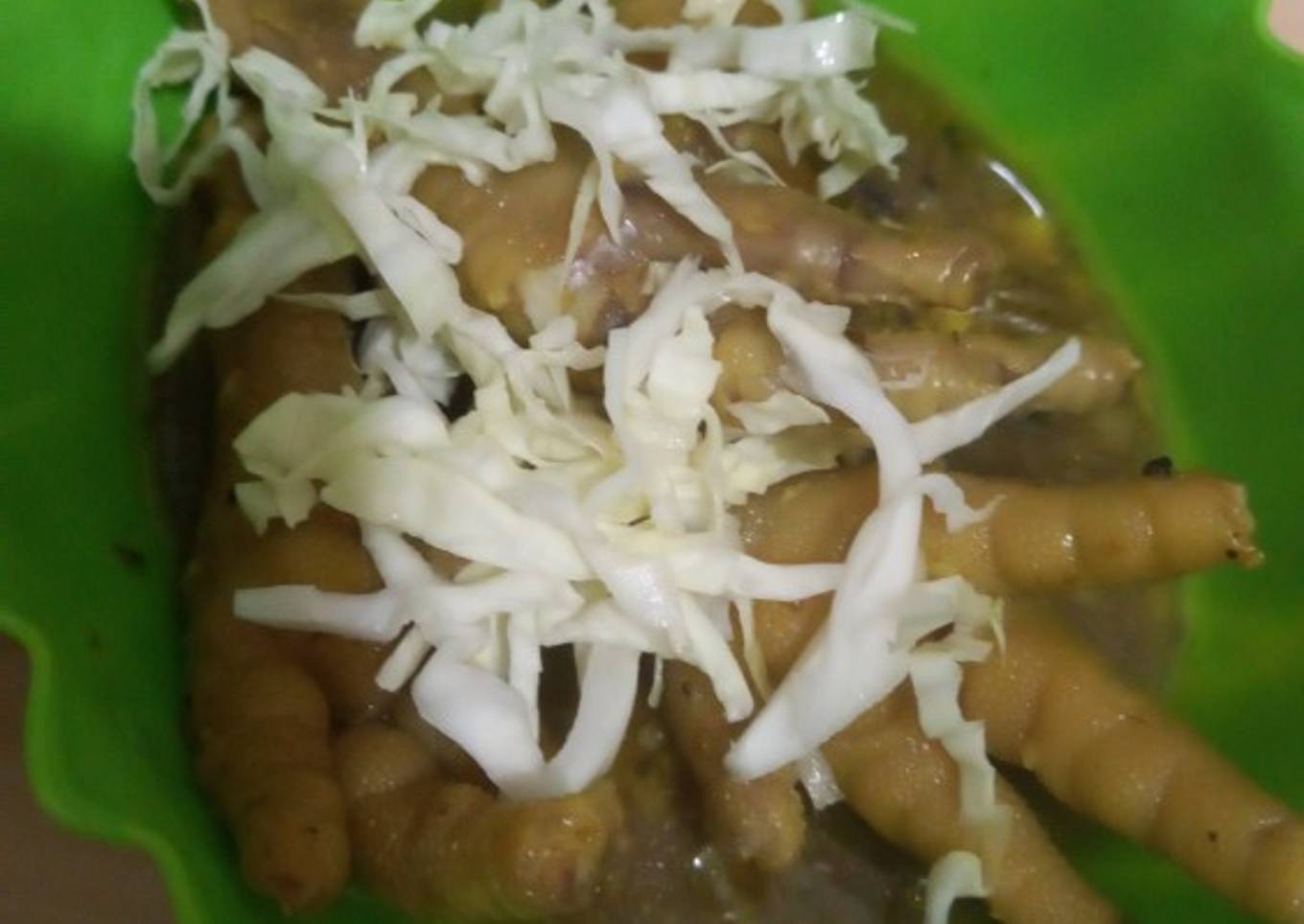 Soto ceker tanpa santan
