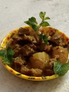 স্পেশাল মাটন কষা (special mutton kosha recipe in Bengali) রেসিপির প্রধান ছবি