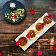 A picture of Chocolate tart.