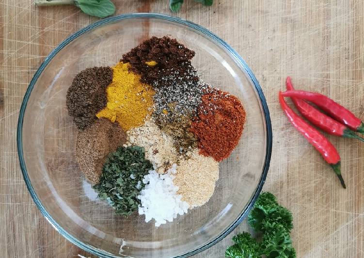 Step-by-Step Guide to Prepare Super Quick Homemade Moroccan Spice Rub 🇲🇦