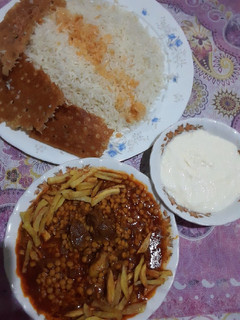 عکسی از دستور خورشت قیمه🍲