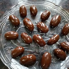 A picture of Homemade chocolate Eclairs.