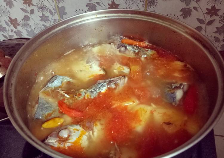 Cara Gampang Menyiapkan Ikan gangan kembung banjar yang Enak