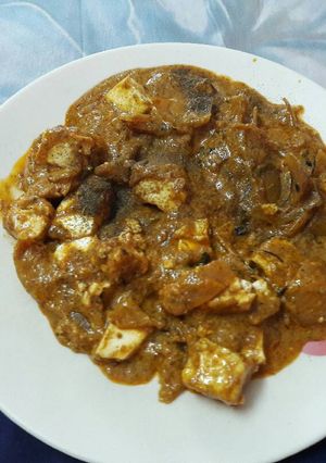 A picture of Karahi Paneer.