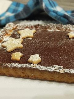 A picture of Hazelnut and Condensed Milk Tart.
