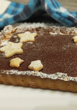 A picture of Hazelnut and Condensed Milk Tart.