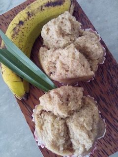 Foto resep Bolu Kukus Pisang Ambon Merekah
