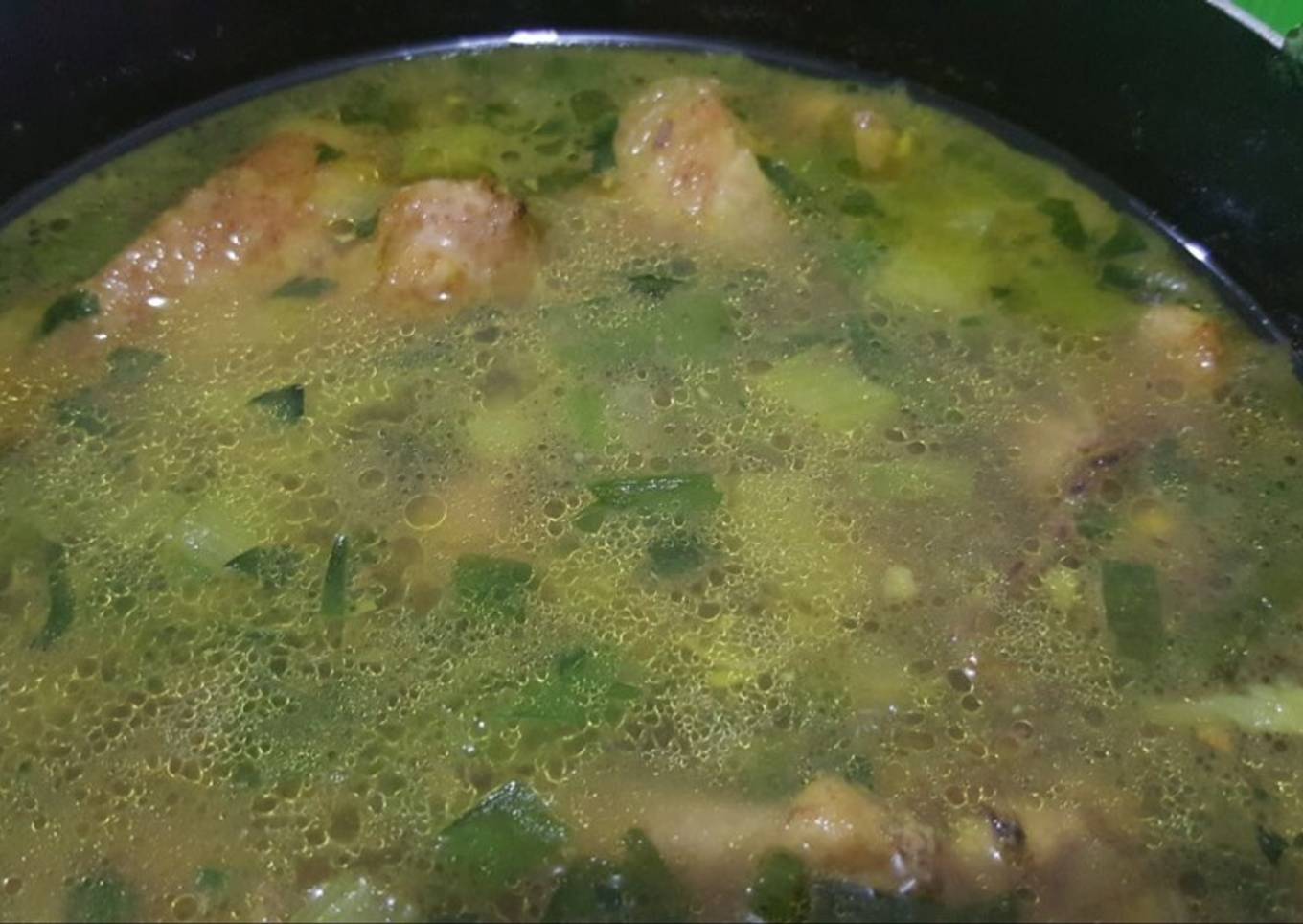 Soto Ayam Sehat Mantap (No MSG, no santan, no minyak)