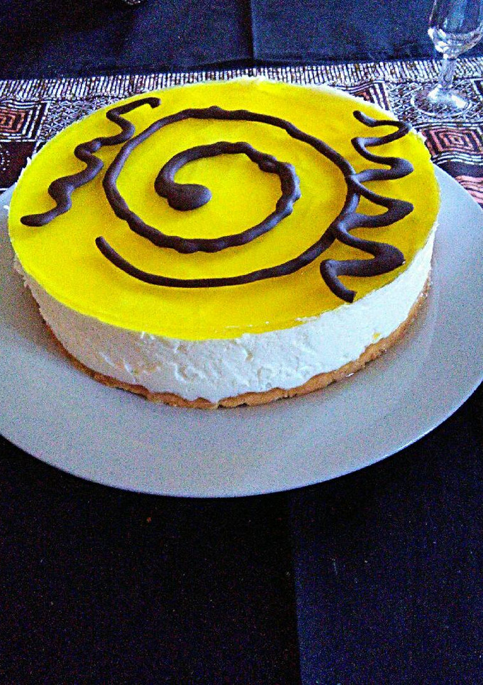 Una foto de Mousse de limón