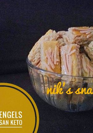 Foto resep KUE KERING KETO ((Kaastengels Parmesan))