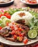 Bawal Bakar Jimbaran - Sambal Dabu