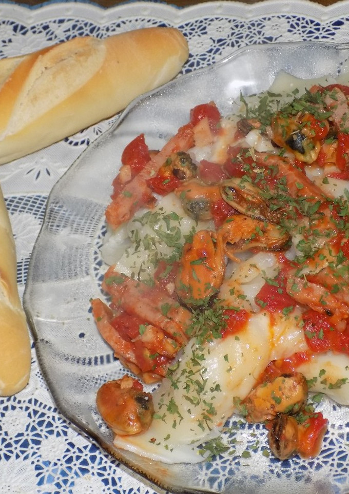 Una foto de Salsa rápida de mejillones para acompañar pastas compradas