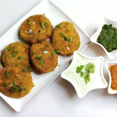 Potato Chicken Cutlets A picture of Potato Chicken Cutlets.
