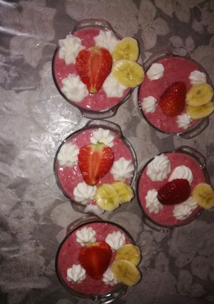 صورة لوصفة تحلية الفراولة