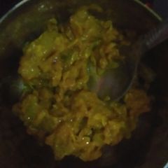 A picture of Kadu ki sabji.