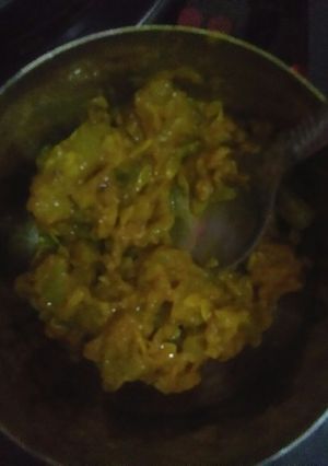 A picture of Kadu ki sabji.