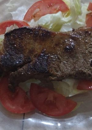 Una foto de Rib eye salpimentado Rogelio