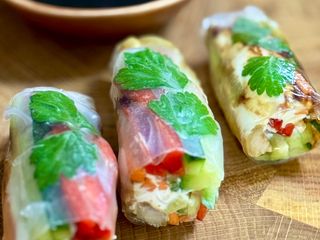 спрінг роли з куркою