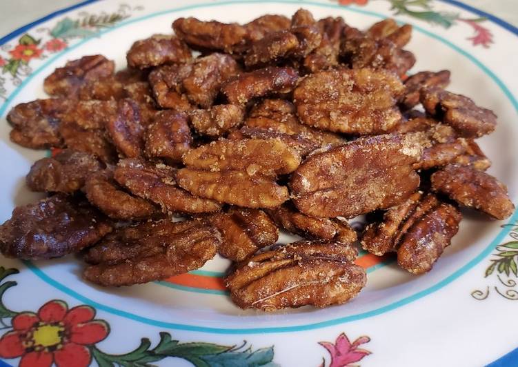 Easiest Way to Cook Perfect Brad&#39;s bourbon candied pecans