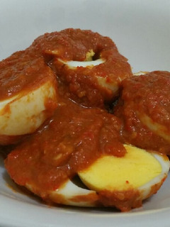Foto resep Hintalu Masak Habang (Telur Bumbu Bali Banjar)