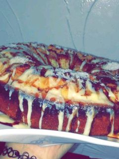 صورة لوصفة كيكة الزبادي