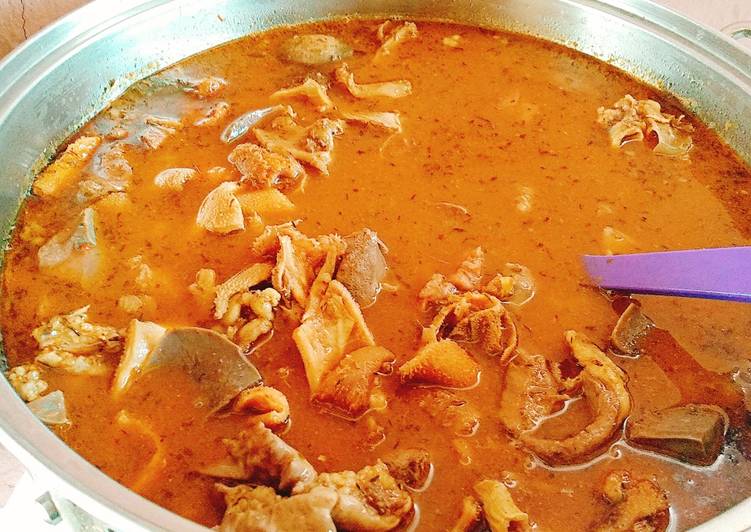 Step-by-Step Guide to Make Award-winning Assorted meat Peppersoup