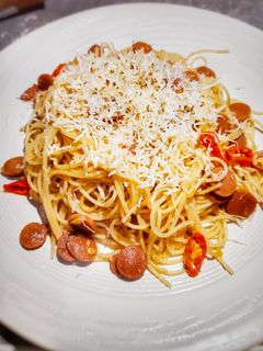 Foto resep Spaghetti Anglio OLio