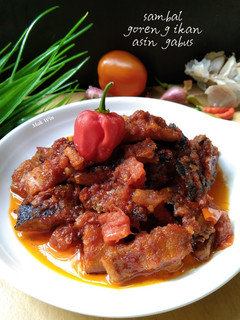 Foto resep Sambal goreng ikan asin gabus