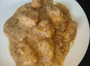 Foto principal de Pechuga de pollo en salsa de almendras