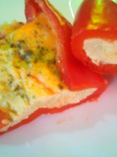 Una foto de Morrónes rellenos