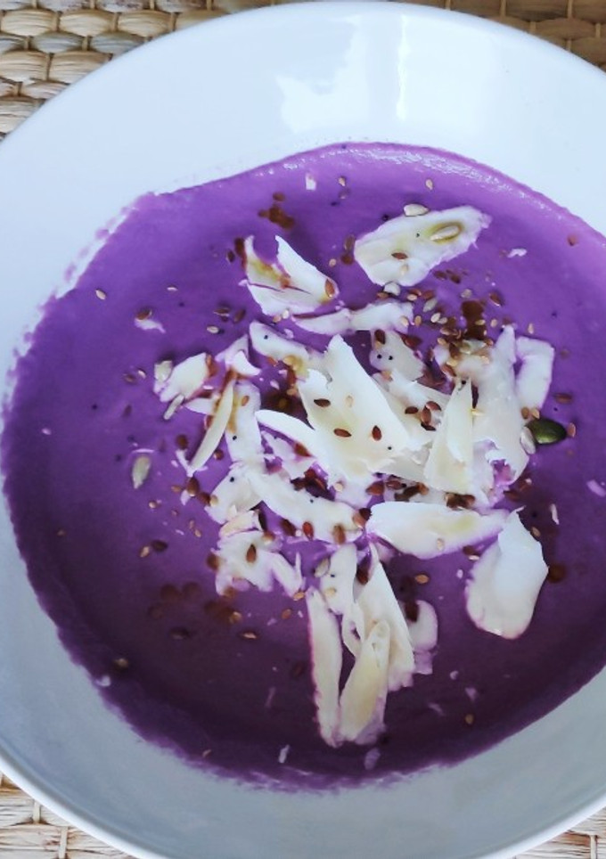 Una foto de Crema de lombarda en Thermomix 💰 0'40€ / ración