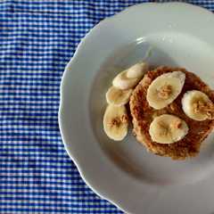 Banana Oat Pancake রেসিপির প্রধান ছবি