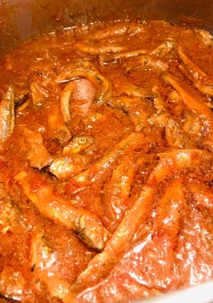 A picture of Anchovy Stew.