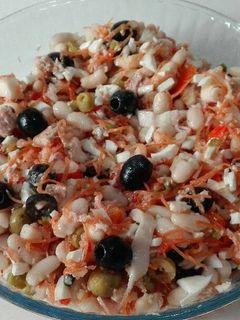 Una foto de Ensalada de judías