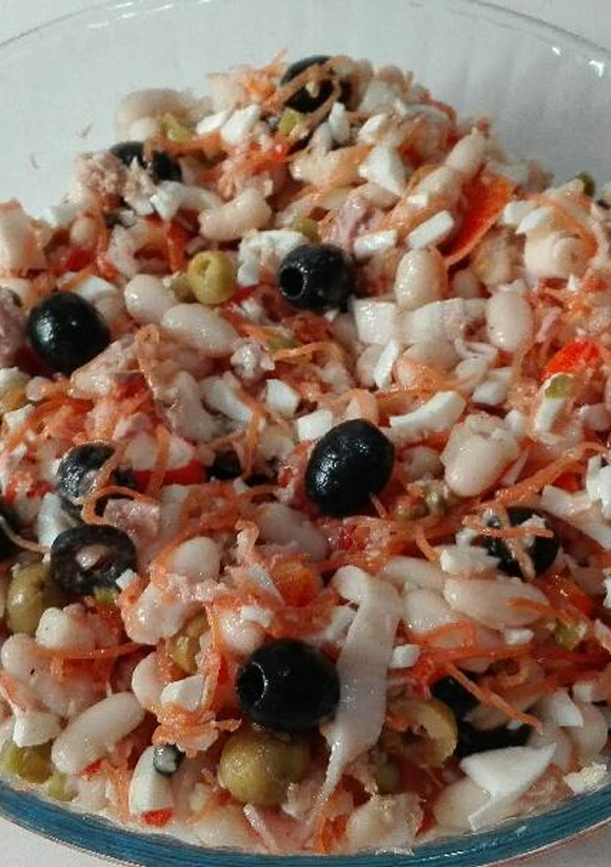 Una foto de Ensalada de judías