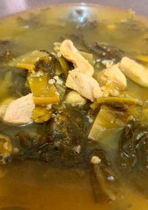 Foto resep Sayur Asin Ayam