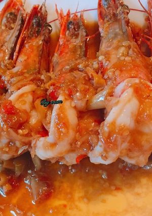 รูปของ กุ้งราดพริก